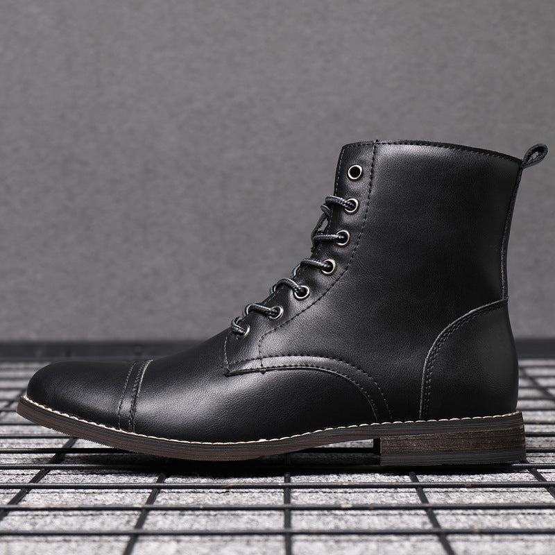 Claude | Bottes en cuir véritable