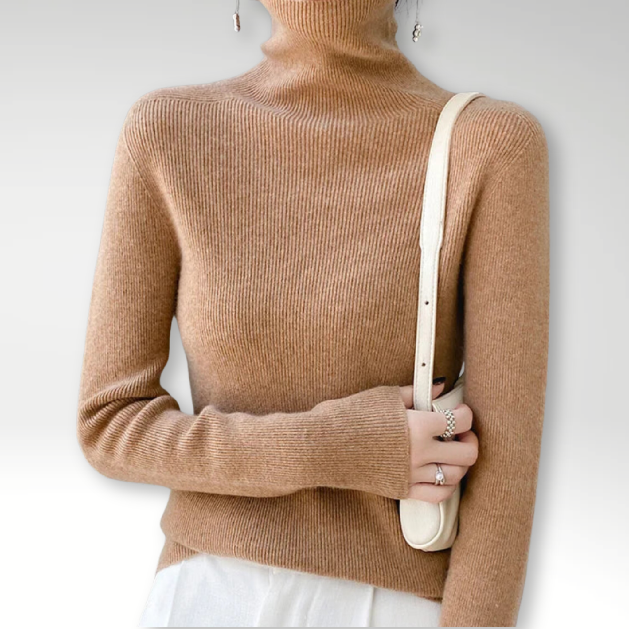 Matior™ | Luxe Cashmere High-Neck Sweater