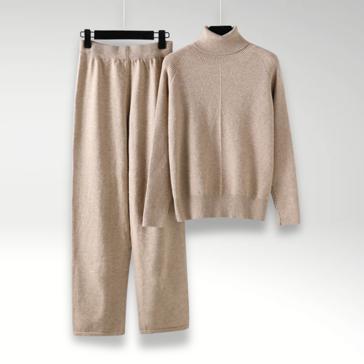 Le Clair™ | Ensemble deux pièces Lounge en tricot torsadé