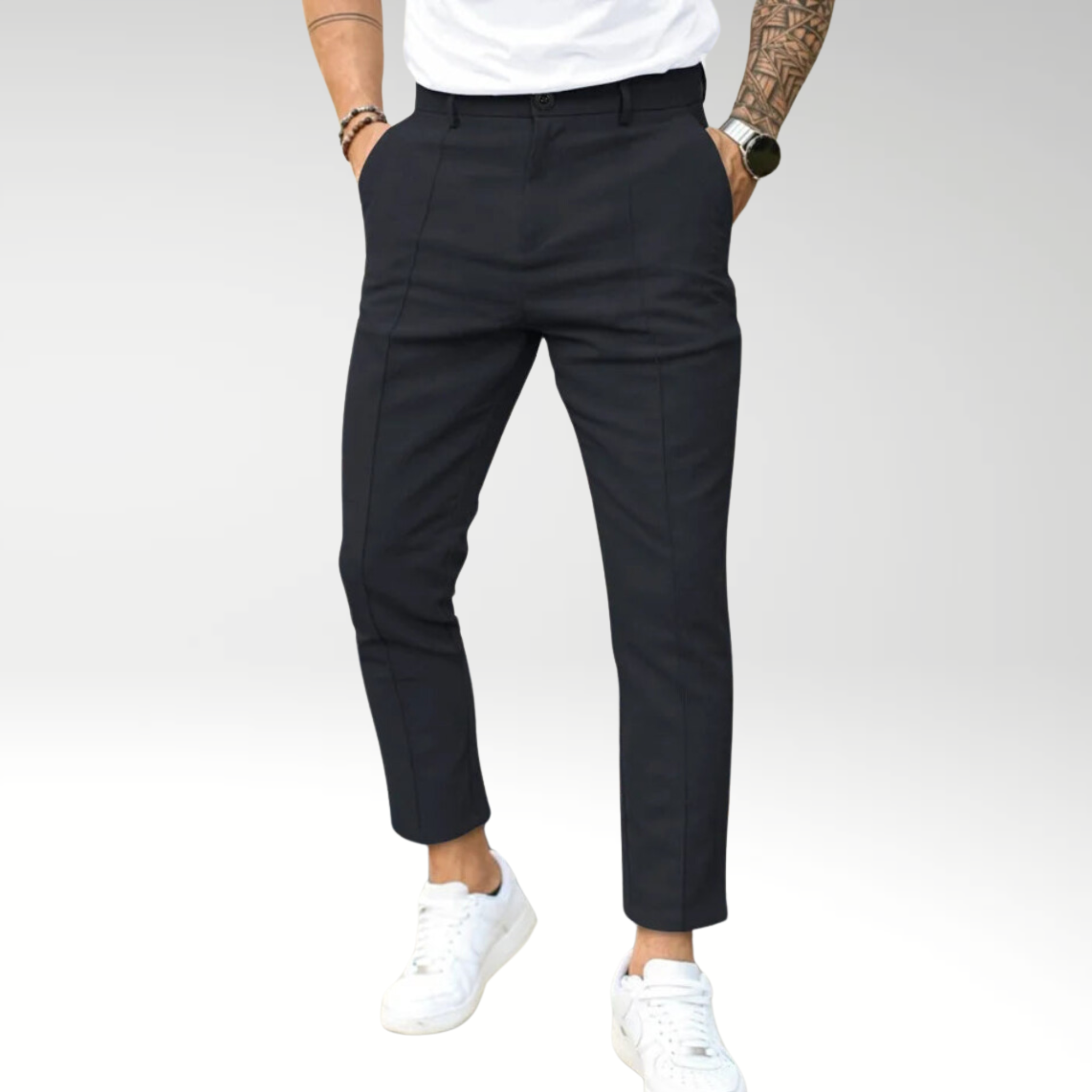 Le Clair™ | Pantalon slim classique d'affaires