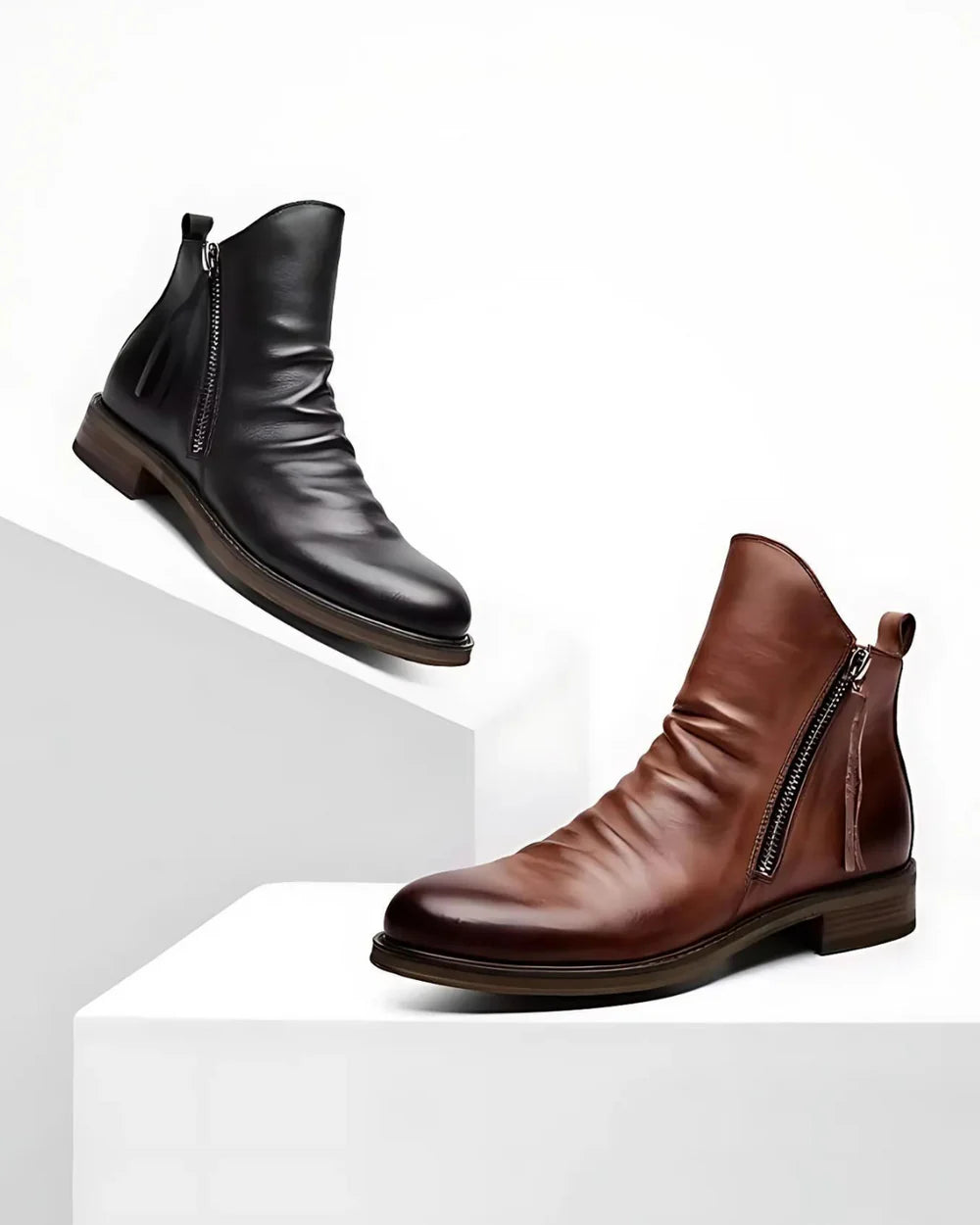 Bottes en Cuir Premium Bernardo™