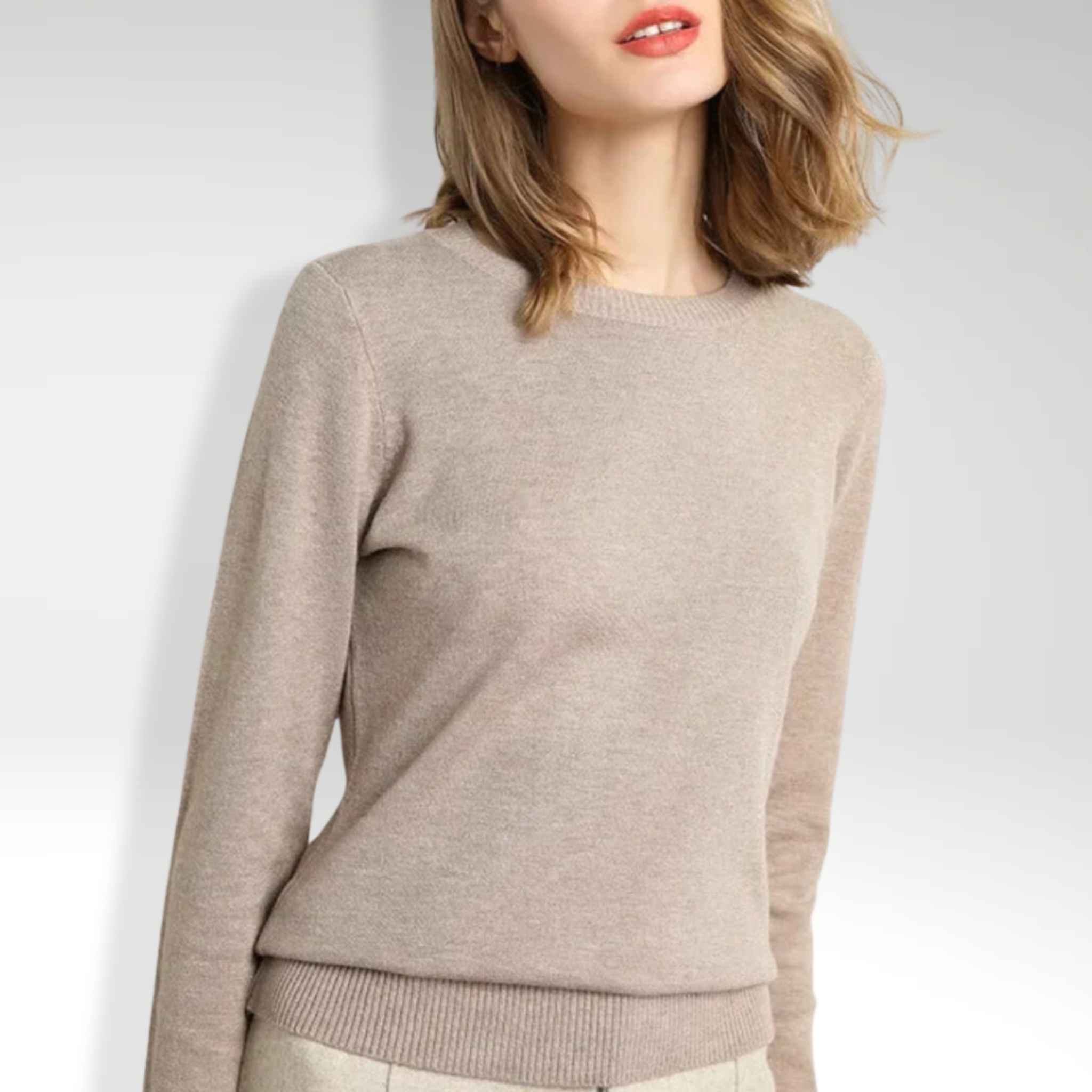 Le Clair™ | Pull confort en laine essentiel