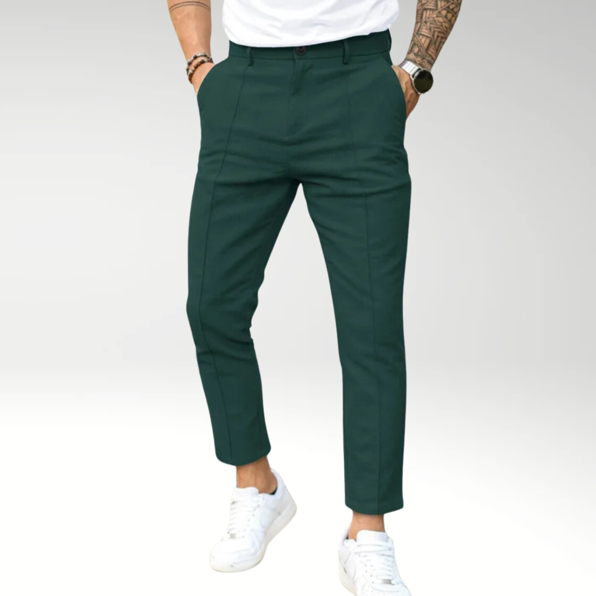 Le Clair™ | Pantalon slim classique d'affaires