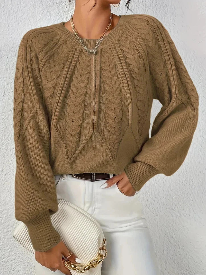 Firenze | Pull en maille torsadée chic