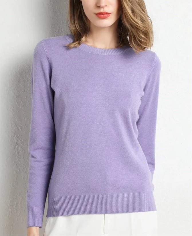 Le Clair™ | Pull confort en laine essentiel