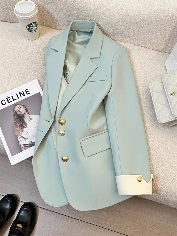 Celine™ | Blazer décontracté à manches longues