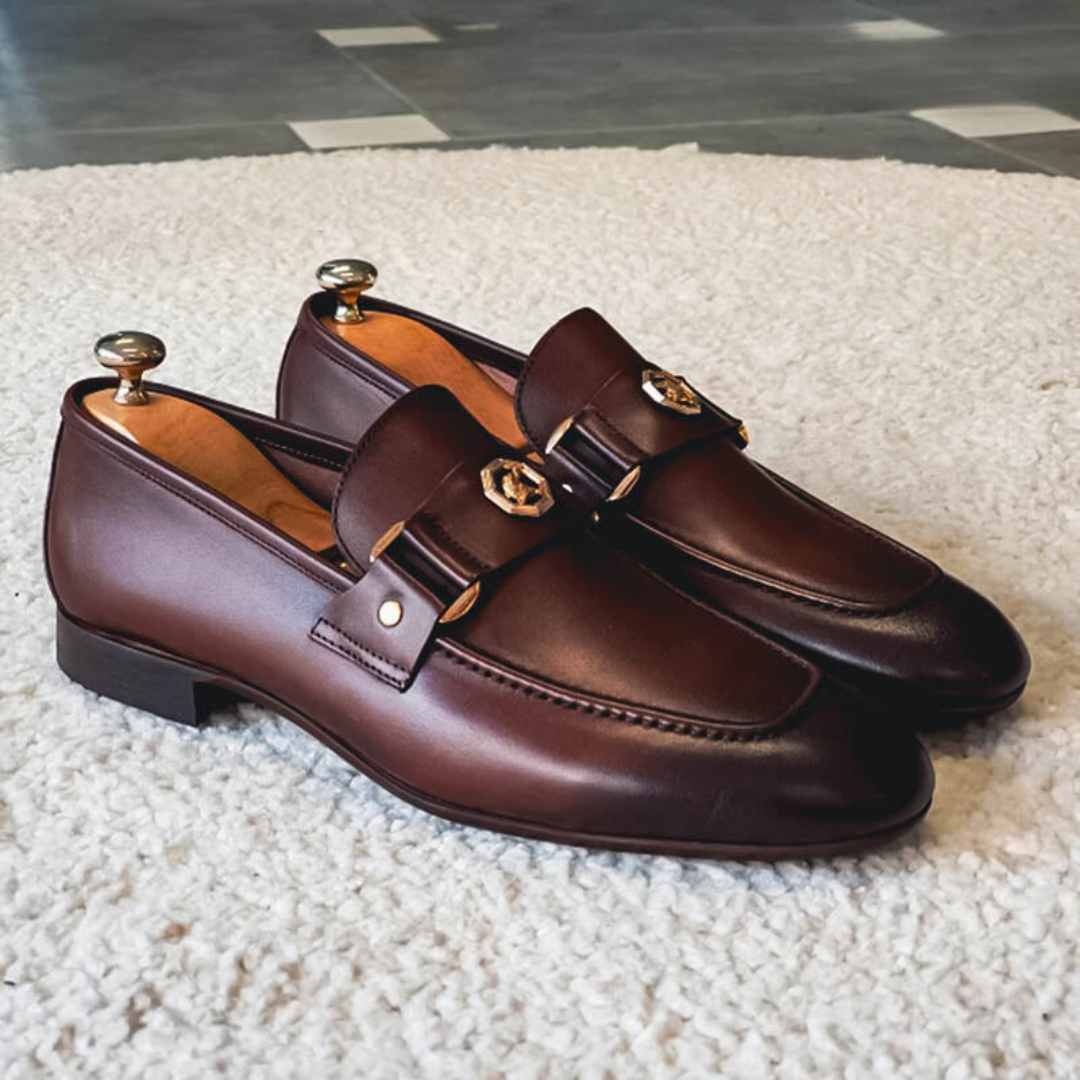 Chadwick | Chaussures demi-semelles en cuir véritable