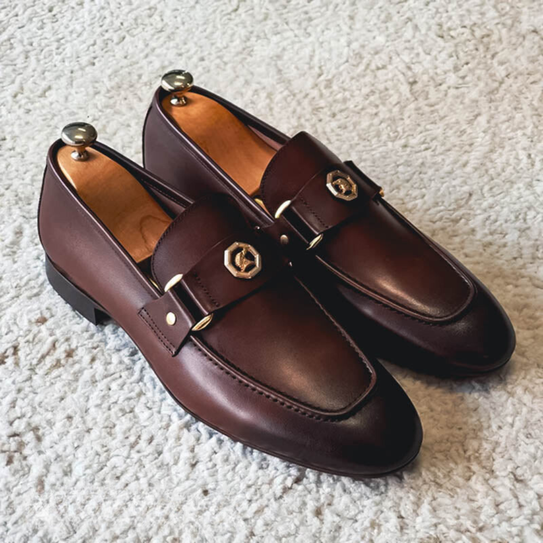 Chadwick | Chaussures demi-semelles en cuir véritable