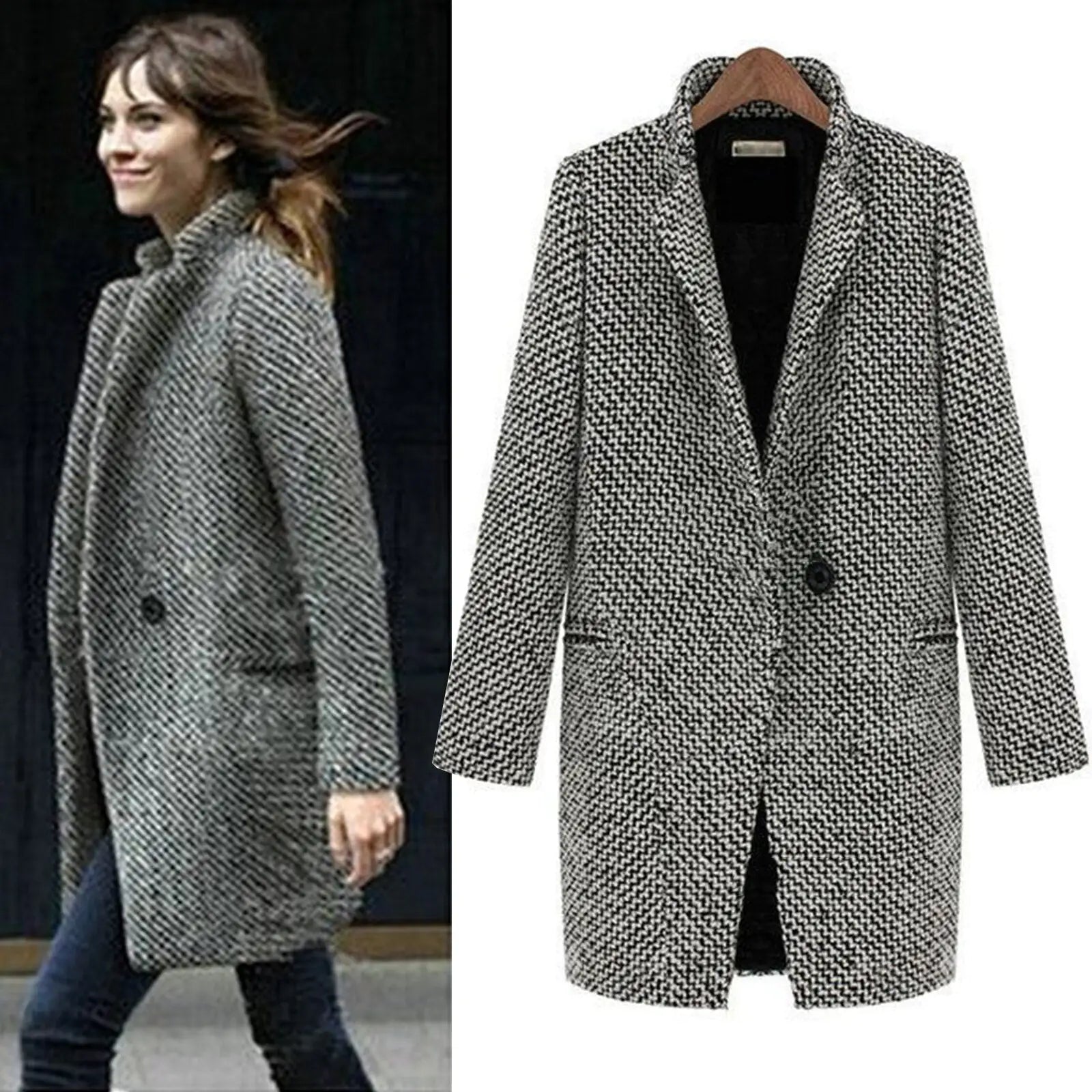 Donna™ Manteau élégant