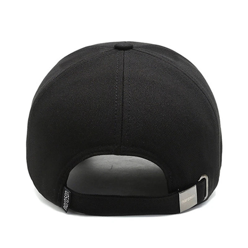 Gabriel™ - Casquette noire minimaliste et élégante