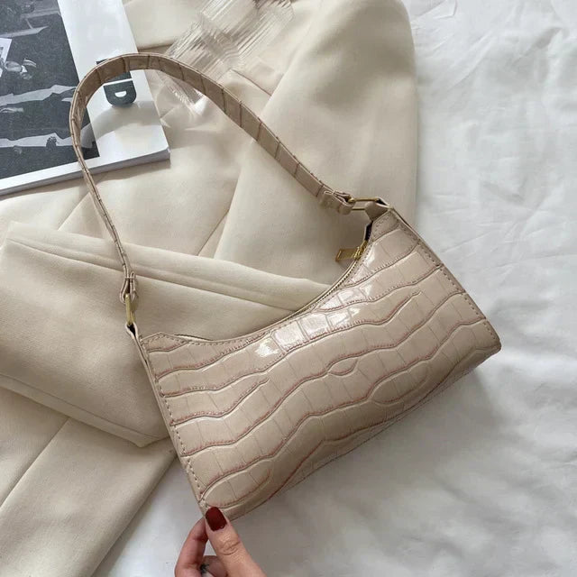 Christine - Sac en cuir brillant