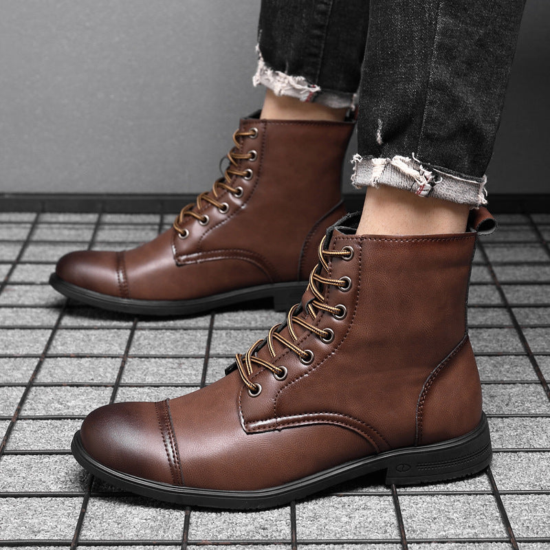 Claude | Bottes en cuir véritable