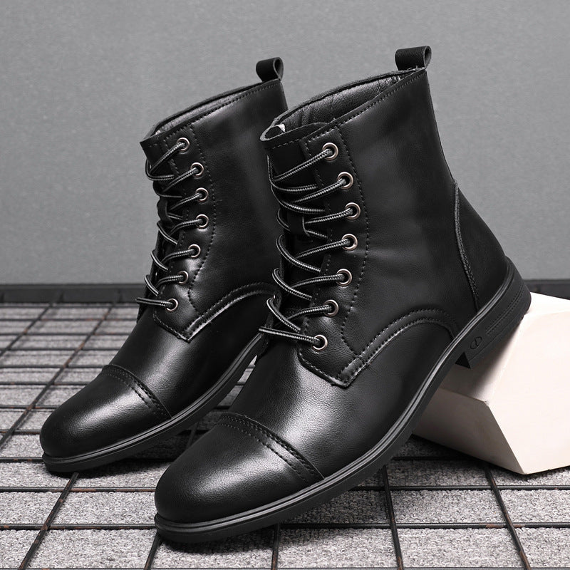 Claude | Bottes en cuir véritable