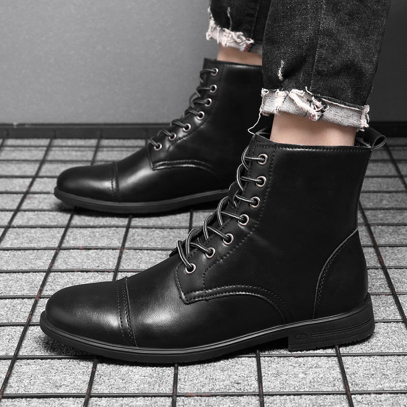 Claude | Bottes en cuir véritable