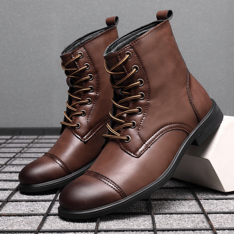 Claude | Bottes en cuir véritable