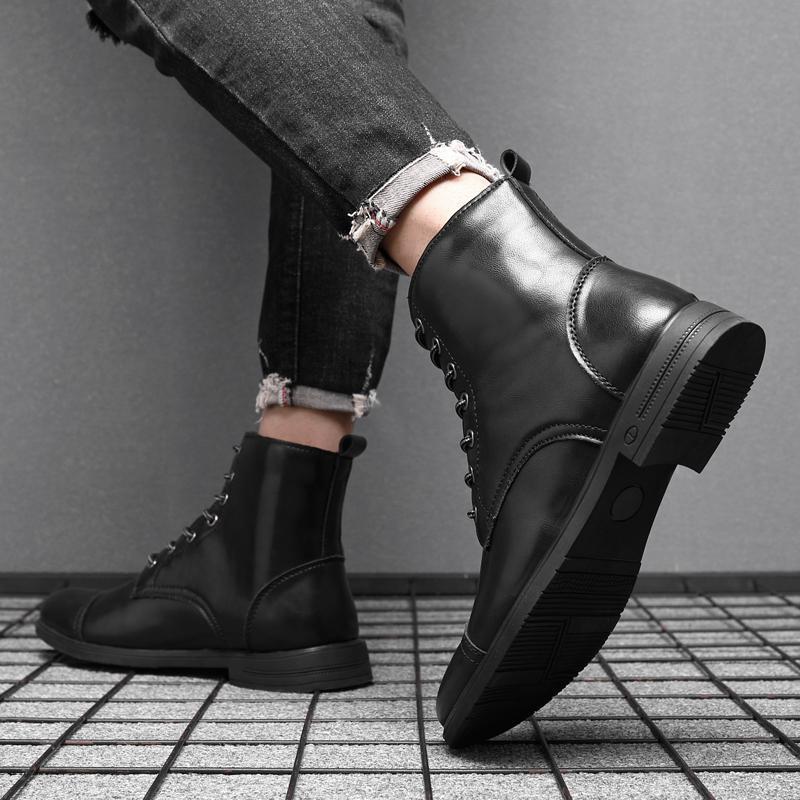 Claude | Bottes en cuir véritable