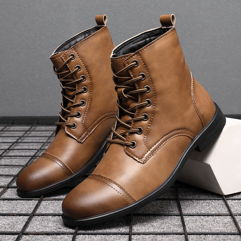 Claude | Bottes en cuir véritable