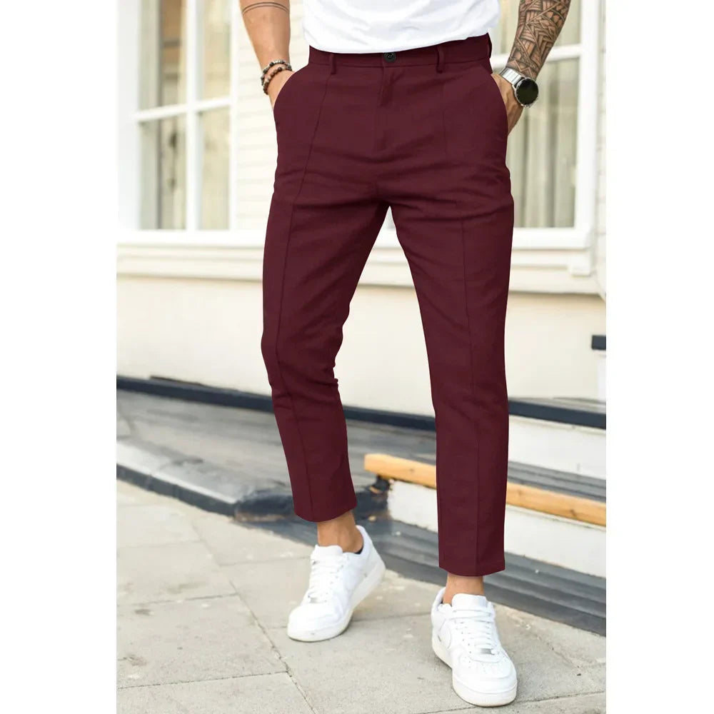 Le Clair™ | Pantalon slim classique d'affaires