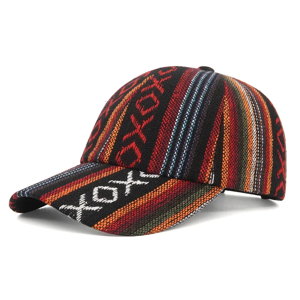 Diego™ - Casquette ethnique colorée pour un style bohème et unique