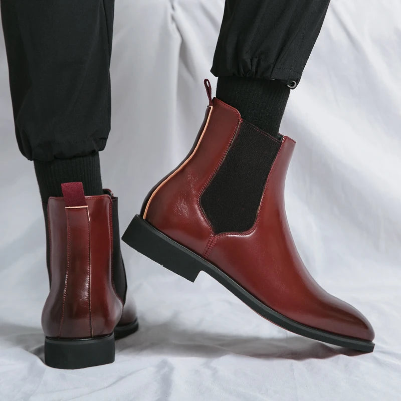 Alexandre™ - Bottines en Cuir Élégantes et Intemporelles