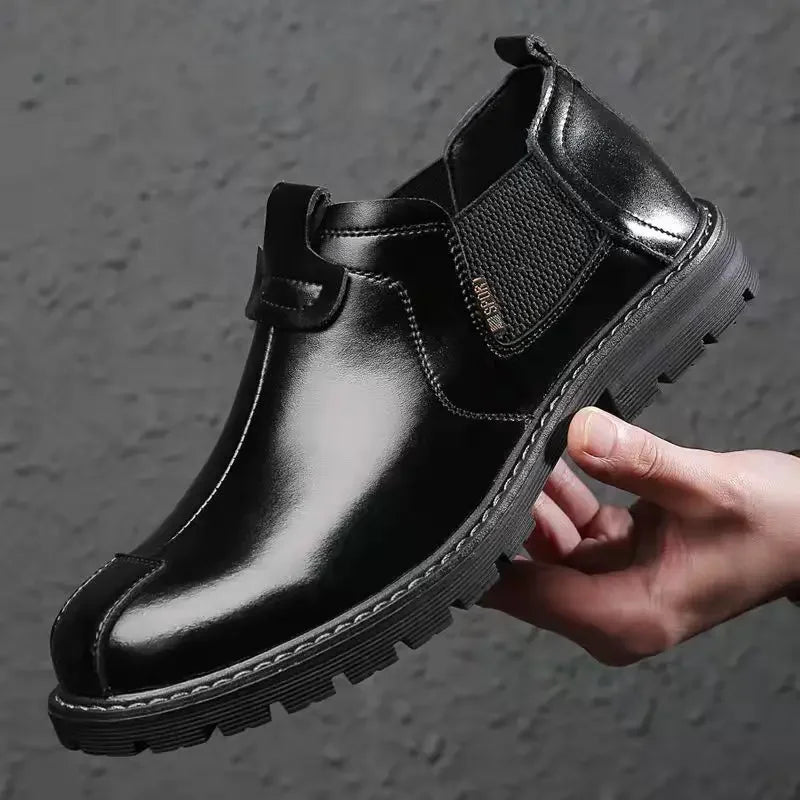 Emil – Bottes en cuir à enfiler classiques