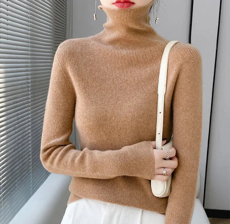 Matior™ | Luxe Cashmere High-Neck Sweater