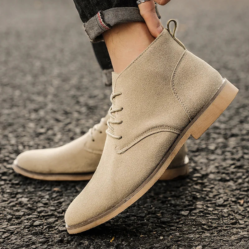 Bottines en cuir Magnus