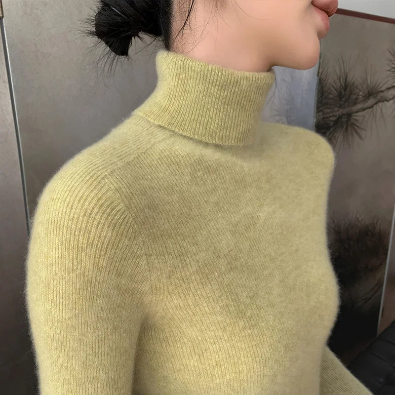 Matior™ | Luxe Cashmere High-Neck Sweater