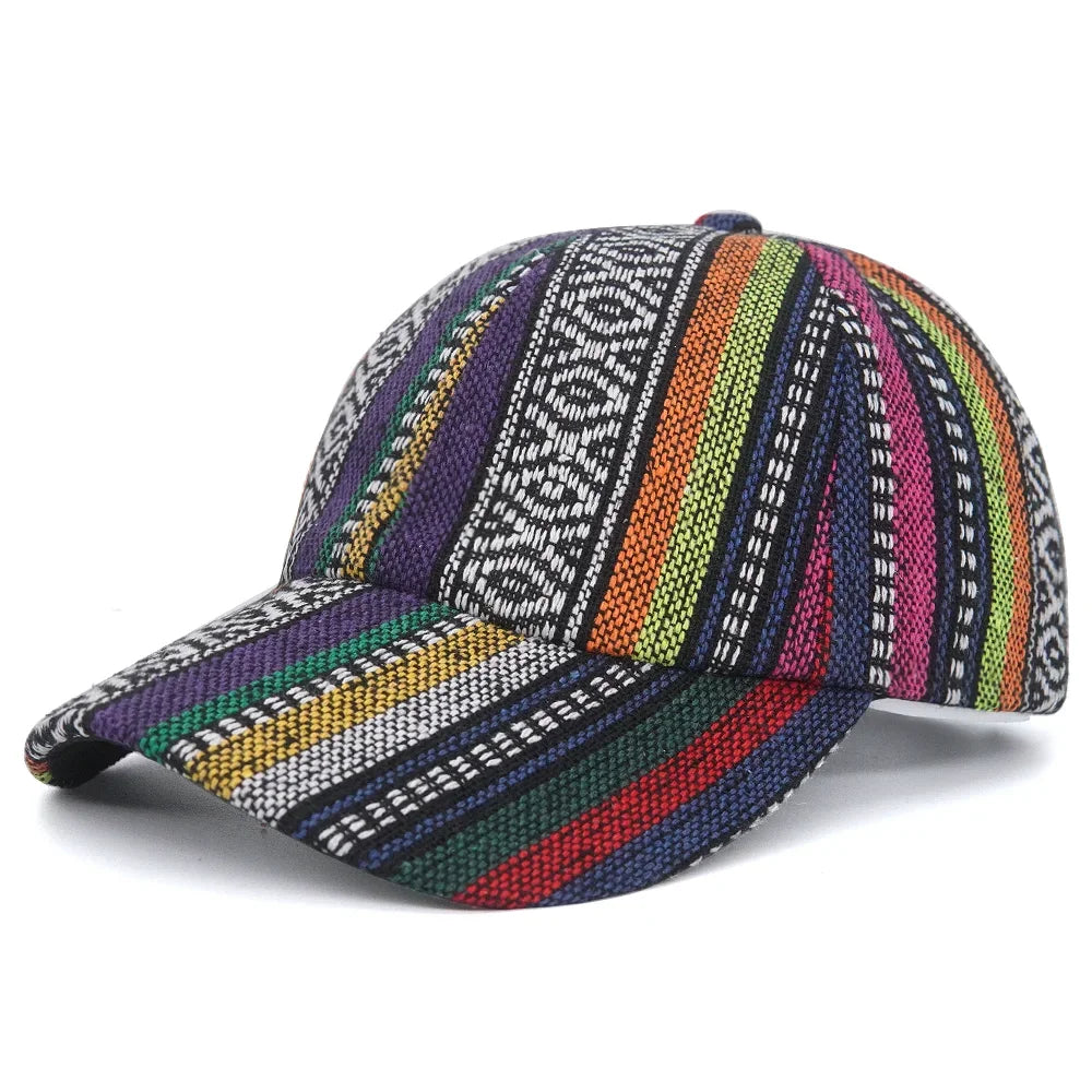 Diego™ - Casquette ethnique colorée pour un style bohème et unique