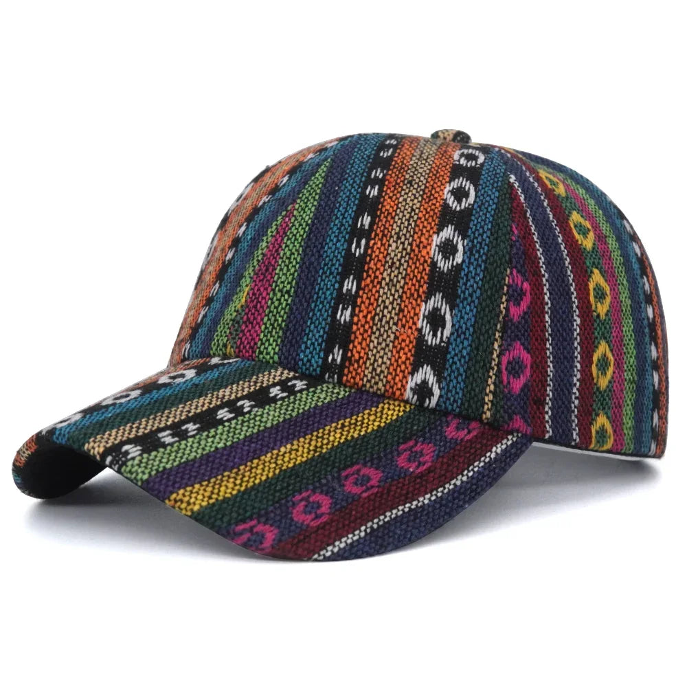 Diego™ - Casquette ethnique colorée pour un style bohème et unique