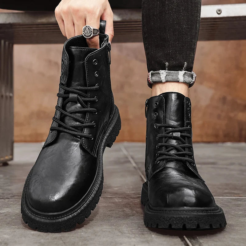 Bottes en cuir Premium Søren