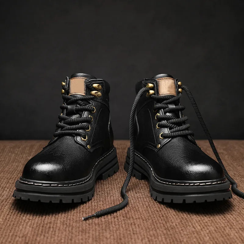 Bottes d'hiver en cuir Lars