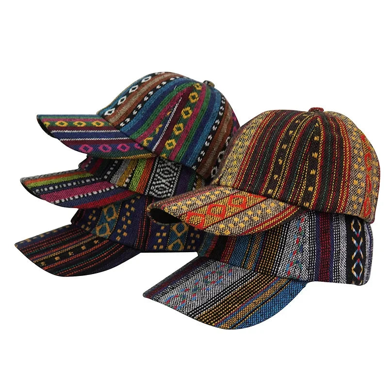 Diego™ - Casquette ethnique colorée pour un style bohème et unique