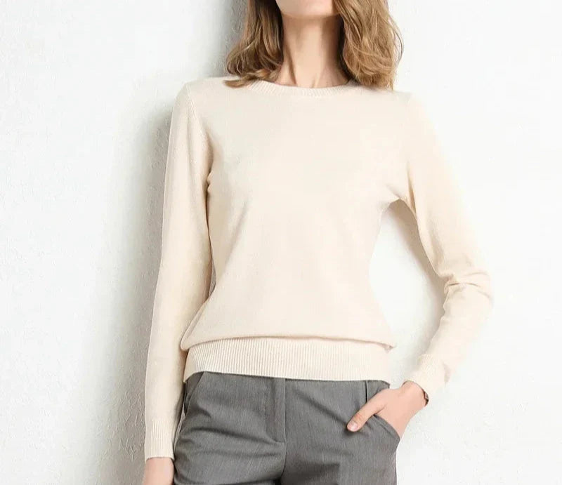 Le Clair™ | Pull confort en laine essentiel