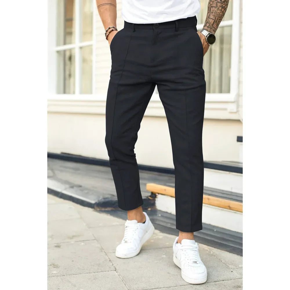 Le Clair™ | Pantalon slim classique d'affaires