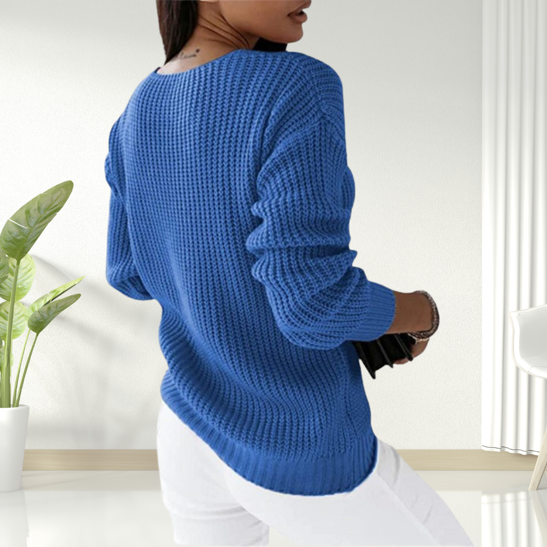 Oriana™  | Pull scandinave en tricot