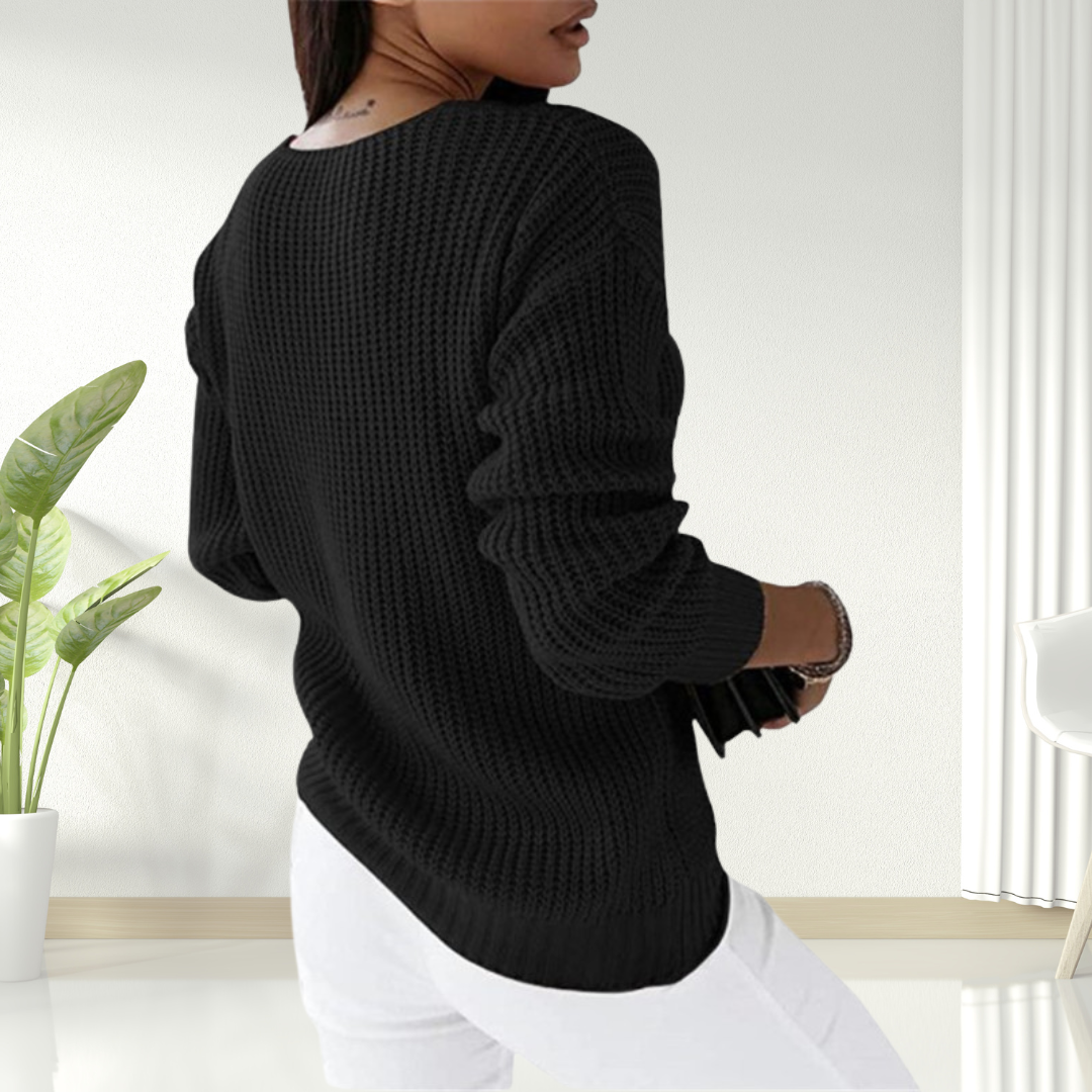 Oriana™  | Pull scandinave en tricot