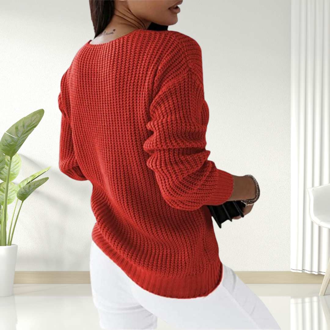 Oriana™  | Pull scandinave en tricot