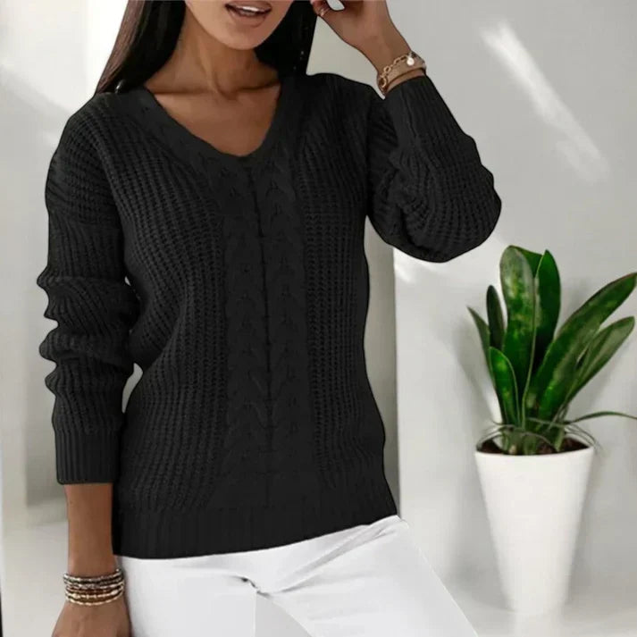 Oriana™  | Pull scandinave en tricot