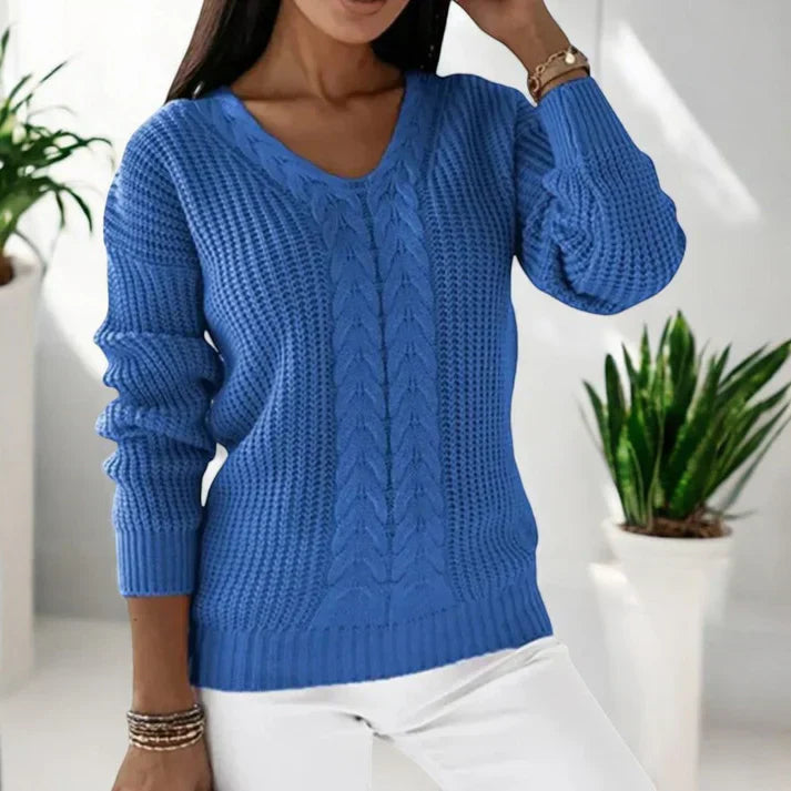 Oriana™  | Pull scandinave en tricot