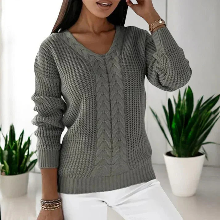 Oriana™  | Pull scandinave en tricot