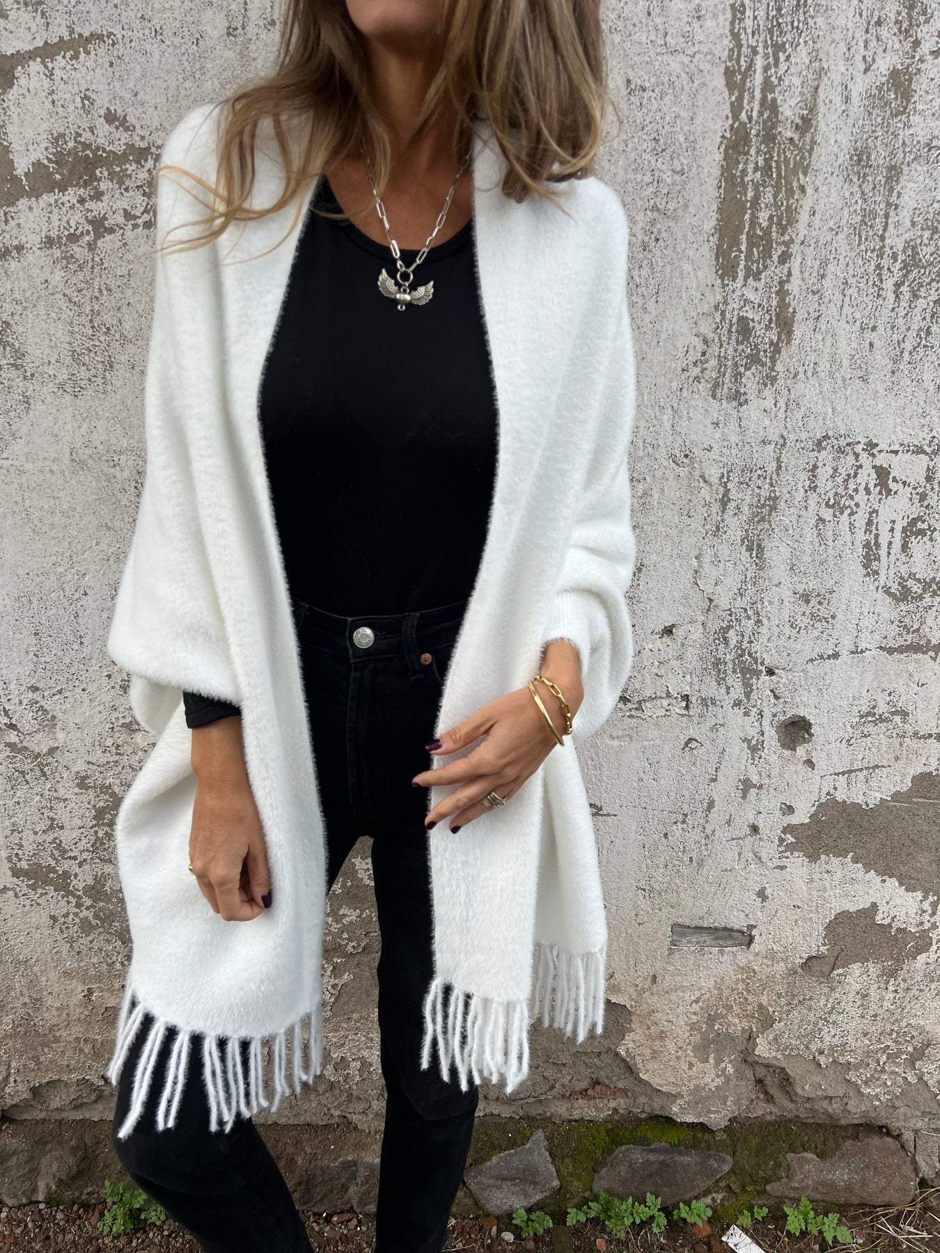 Olivia™ | Pull enveloppant à manches longues