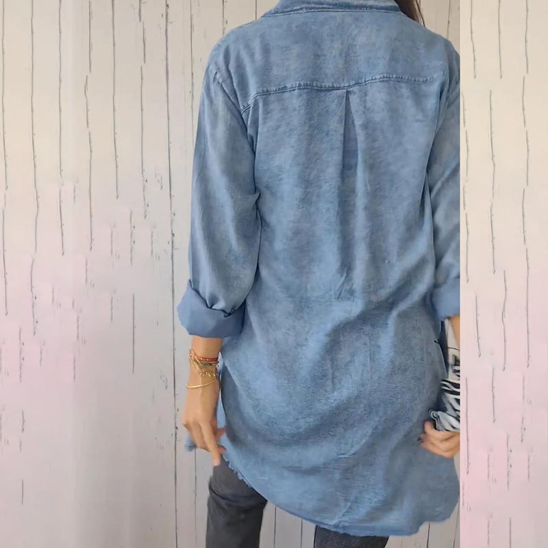 Chemise en denim oversize Deandra™