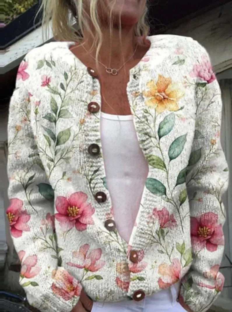 Emily™ | Gilet élégant à imprimé floral